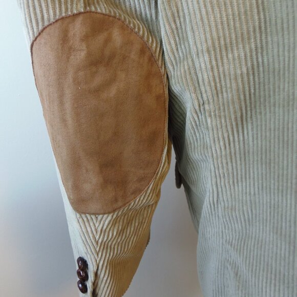 Vintage Orvis Mens 46 Olive Green Corduroy Jacket w/Elbow Pads Old Money ORVIS - Picture 10 of 16